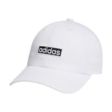 adidas Womens Contender Relaxed Adjustable Cap White/Black One Size