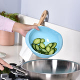 Multi-functional Thickened Round Plastic Fruit And Vegetable Draining Basket