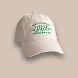 Single-color Adjustable English Numeral Embroidered Washed-out Distressed Simple Trendy Baseball Cap, Suitable For Travel, Daily Outings And Shopping.