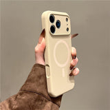 Liquid Silicone Skin-feel Magnetic Phone Case