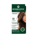 Herbatint Light Golden Chestnut Hair Dye 5D - Natural, Ammonia & Paraben Free Color to Cover Gray for Sensitive Scalp