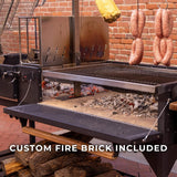 [09X02FT] Extra-Large Argentine Santa Maria Wood Fire And Charcoal BBQ Grill With Brasero (SAK75186)
