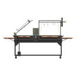 [09X02FT] Extra-Large Argentine Santa Maria Wood Fire And Charcoal BBQ Grill With Brasero (SAK75186)