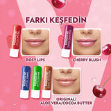 Vaseline Cherry Blush Lip Care - 48 Hour Moisturizing Lip Balm with Shea Butter for Dry, Chapped Lips