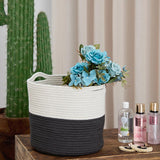 Coco Clementine Handwoven Jute Basket - Eco-Friendly, Multi-Purpose Storage Solution for Home Decor