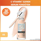Maybelline New York Super Stay Skin Tint Foundation - 05: Lightweight Vitamin C Foundation for Radiant, Long-Lasting Natural Coverage