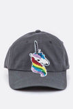 Sequins Unicorn Cotton Cap