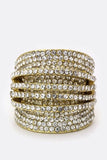 Layer Crystals Stretch Ring