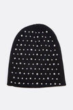 Rhinestone Studs Iconic Beanie