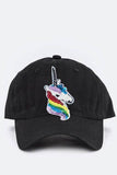 Sequins Unicorn Cotton Cap