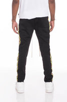 RASTA TAPED TRACK PANTS