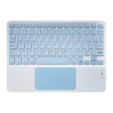 Bluetooth Keyboard With Touch For Mobile Phone Tablet Wireless Rechargeable