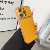 New Leather-texture Precision-holed Matte Drop-resistant Case