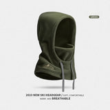 Windproof And Cold-proof Outdoor Cycling Fleece-lined Warm Face Mask