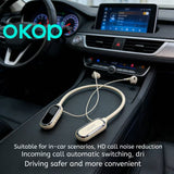 KP-261 Neckband Bluetooth Earphones Magnetic Digital Display In-Ear Low Latency Long Battery Life High Sound Quality Export Manufacturer Stock Available