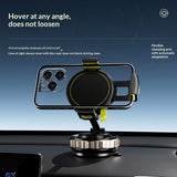 Vacuum-Suction Car Navigation Bracket With Anti-Shake Magnetic Attachment