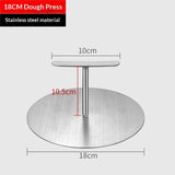 Stainless Steel Handmade Round Pancake Press