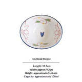 Japanese-style Ceramic Tableware For Sauces And Dips