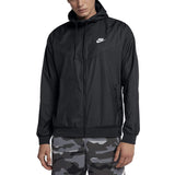 Nike mens Sportswear Windrunner Hooded Coat Black Large