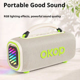 KP-874 Best-selling Wireless Bluetooth Headphones Featuring A Portable Handle RGB Lighting Long Battery Life High Quality And Loud Volume Ideal For Outdoor Use Or Factory Environments In Stock