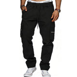 Outdoor Loose Men's Multi-Pocket Casual Sports Pants