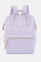 Himawari Waterproof Canvas Backpack Bag with Side Pockets