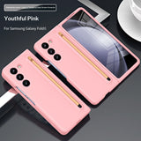Phone Case With A Skin-feel Hard Shell Pen Slot Storage Strap And Stylus Protection