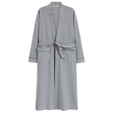 Long-sleeve Mens Home Wear Long And Thin Nightgown
