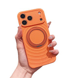 Wavy-pattern Liquid Silicone Phone Case