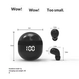 New Bluetooth In-ear Digital-display Wireless Earbuds With Ultra-long Battery Life