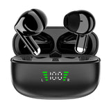 HSQFBHS Ear Earbud Wireless Bluetooth 5.3Earphone Bass Stereo Earbud with LED Display IP7 Waterproof in Ear Earbud Active Noise-canceling Fashion Earphone