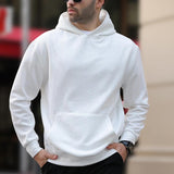Mens Casual Long-sleeve Hoodie