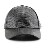 Monochromatic Light Board PU Leather Adjustable Trend Casual Baseball Cap Suitable For Outdoor Sports And Travel