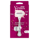 Gillette Venus Comfort Glide Sugarberry Women's Razor - 3-Blade Scented Razor for Smooth Shaving