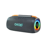KP-815 Best-Selling Portable Bluetooth Speaker With RGB Lighting Compact Heavy Bass Audio For Home Desktops And Outdoor Use
