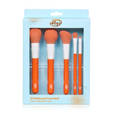Eklips 5-Piece Makeup Brush Set - Professional Cosmetic Brushes for Precise Application & Hygiene