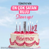 Flormar Sheer Up Moisturizing Lipstick 020 Hidden Desire