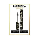 L'Oreal Paris Panorama Mascara - All Night Black: Volumizing, Lengthening, Long-Lasting, Smudge-Proof Eyelash Enhancer