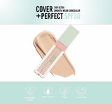 Pastel Cover+Perfect Concealer SPF30: Full Coverage, Long Lasting & Moisturizing Nude Pink Concealer for Flawless Sun Protection