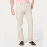 Club Room Mens Flat Front Button-Zip Fly Chino Pants