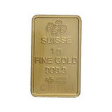 1 Gram Gold Bar PAMP Suisse Fortuna 999.9 Fine in Sealed Assay