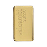 1 Gram Gold Bar - Valcambi Suisse - 999.9 Fine in Sealed Assay