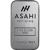 1 oz Silver Bar - Asahi .999 Fine Silver