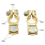 1-Pair: Adjustable Battery Terminal Clamp Clips