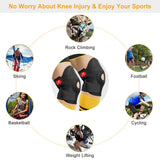 1-Pair: Adjustable Knee Support Compression