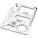 10-Pack: 11-in-1 Stainless Steel Survival Pocket Tool