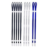 10-Pack: Adjustable Face Mask Loop Extender Id Name Badges CDC Card Holder Lanyards