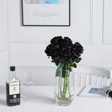 10-Pack: Nubry Artificial Silk Rose Flower Bouquet