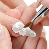 10-Pack: Premium Silicone 3D Nail Art Liner and Brushes Set