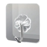 10-Pack: Self-Adhesive Wall Hooks